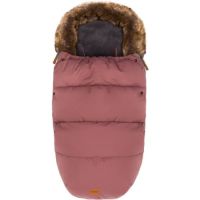 Sac de iarna pentru carucior, Roz pudrat, 50 x 100 cm, Fillikid