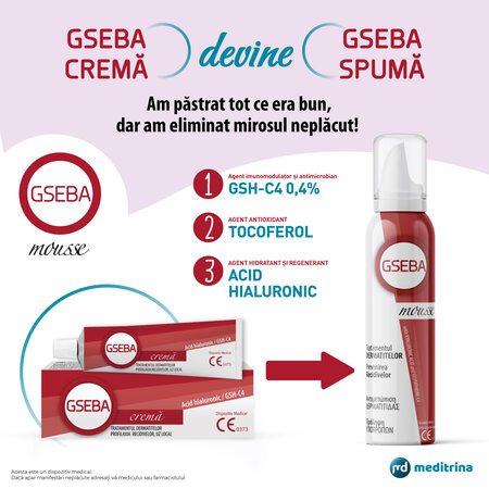 Gseba Spuma, 100 ml, Meditrina 647210