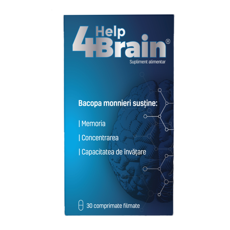 Help 4 Brain, 30 comprimate, Zdrovit