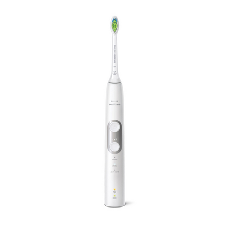 Periuta de dinti sonica electrica cu toc de transport Philips Sonicare ProtectiveClean 6100, alb, HX6877/28, Philips 629052