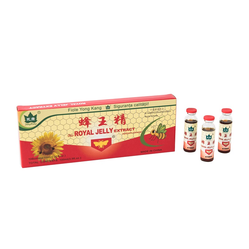 Royal Jelly, 10 fiole, Yongkang International China