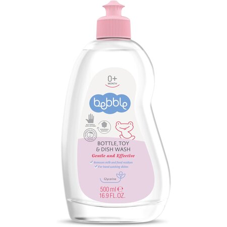 Detergent pentru biberoane si jucarii, 500 ml, Bebble