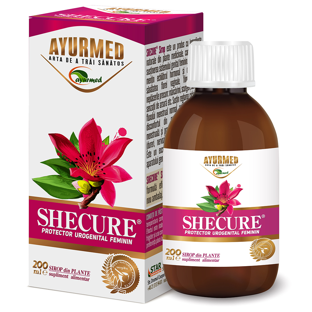 Shecure Sirop, 200 ml, Ayurmed