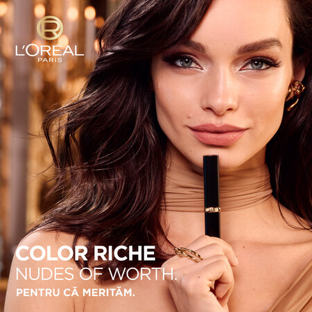 Ruj mat Color Riche Nudes of Worth, 520 Le Nude Defiant, Loreal Paris 598288