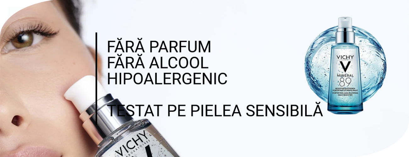 Gel Booster cu efect de hidratare, fortifiere si reumplere cu acid hialuronic Mineral89