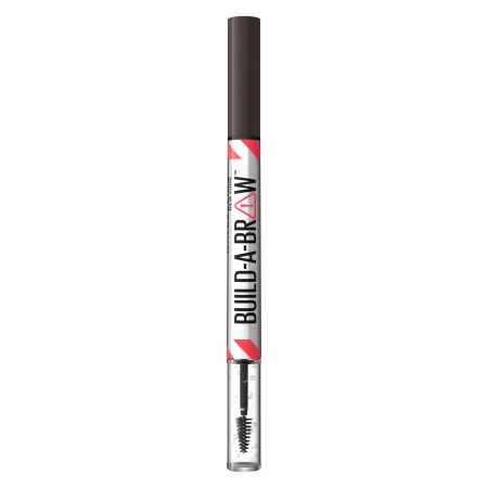 Creion de sprancene + gel de fixare Build a Brow, Ash Brown, 1.4 g, Maybelline