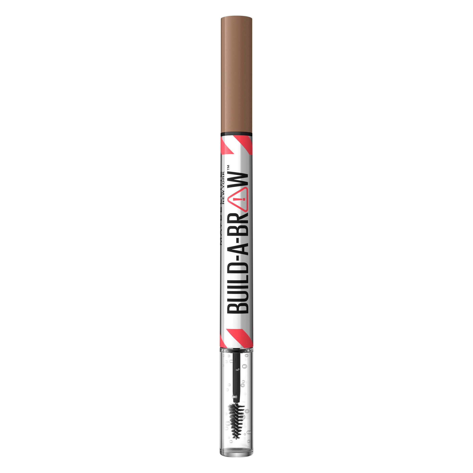 Creion de sprancene + gel de fixare Build a Brow, Soft Brown, 1.4 g, Maybelline