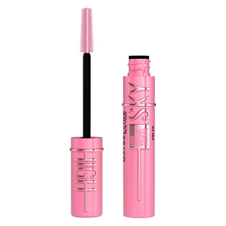 Mascara pentru volum si alungire Lash Sensational Sky High, Burgundy Pink Air, 7.2 ml, Maybelline