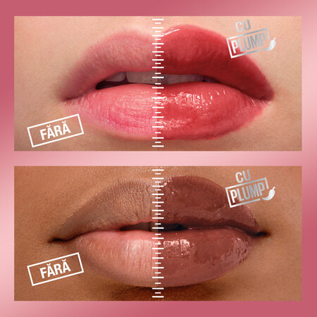 Luciu de buze cu efect de marire Lifter Plump, 008, 5.4 ml, Maybelline 598835