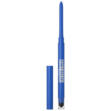 Creion mecanic de ochi Tattoo Liner Automatic, Sleeplees Sapphire, Maybelline