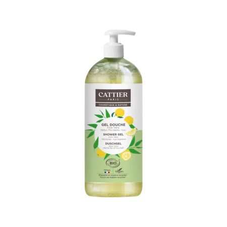 Gel de dus cu ceai matcha si lamai yuzu, 1000 ml, Cattier