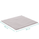 Tarc de joaca Mia, 95x95x68 cm, Grey Melange, Fillikid 599333