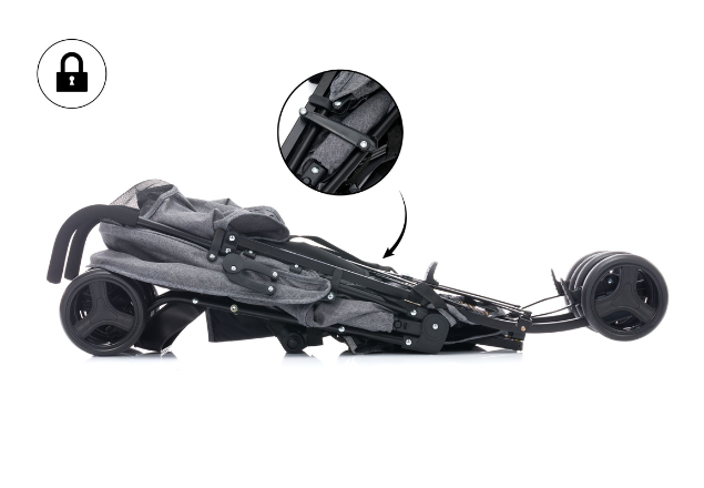 Carucior sport tip umbrela Sprinter, +6 luni, Grey, Fillikid