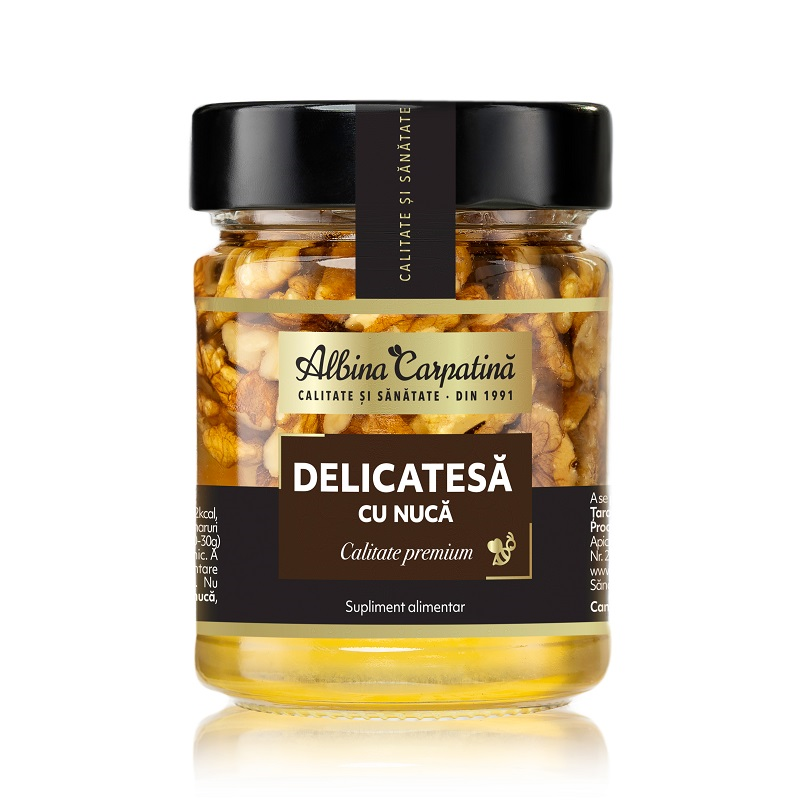 Delicatesa cu nuca, 350g, Albina Carpatina