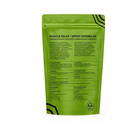 Fulgi de baie cu magneziu si eucalipt, 1 kg, Osimagnesium 822397