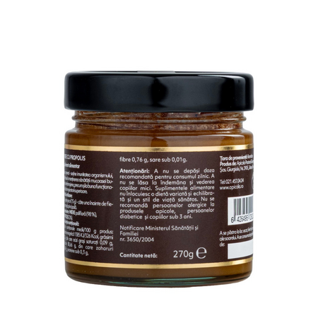 Miere cu propolis, 270g, Albina Carpatina 817046