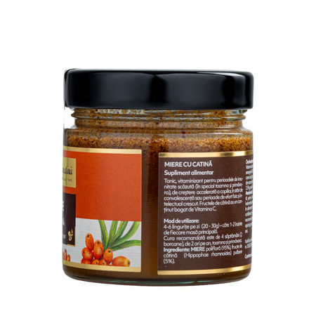Miere cu pulbere de catina, 270g, Albina Carpatina 817066