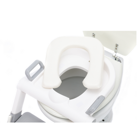 Scara cu reductor moale pentru WC, Alb/Gri, 2 ani+, Fillikid 726276