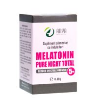 Melatonin Pure Night 5 mg, 60 comprimate, Adya Green Pharma