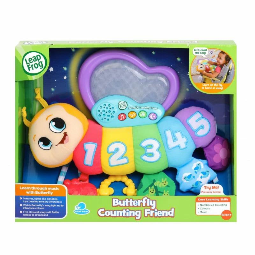 Fluture cu numere, +0 luni, Vtech Baby