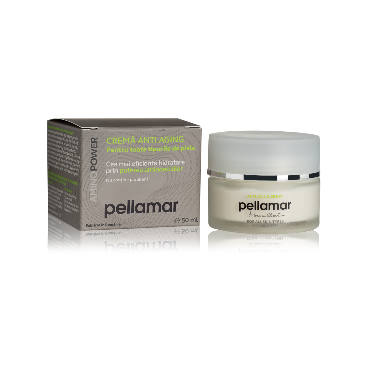 Crema anti-aging Amino Power, 50 ml, Pellamar