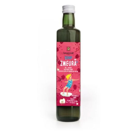 Sirop de zmeura fara adaos de zahar, 500 ml, Sonnentor