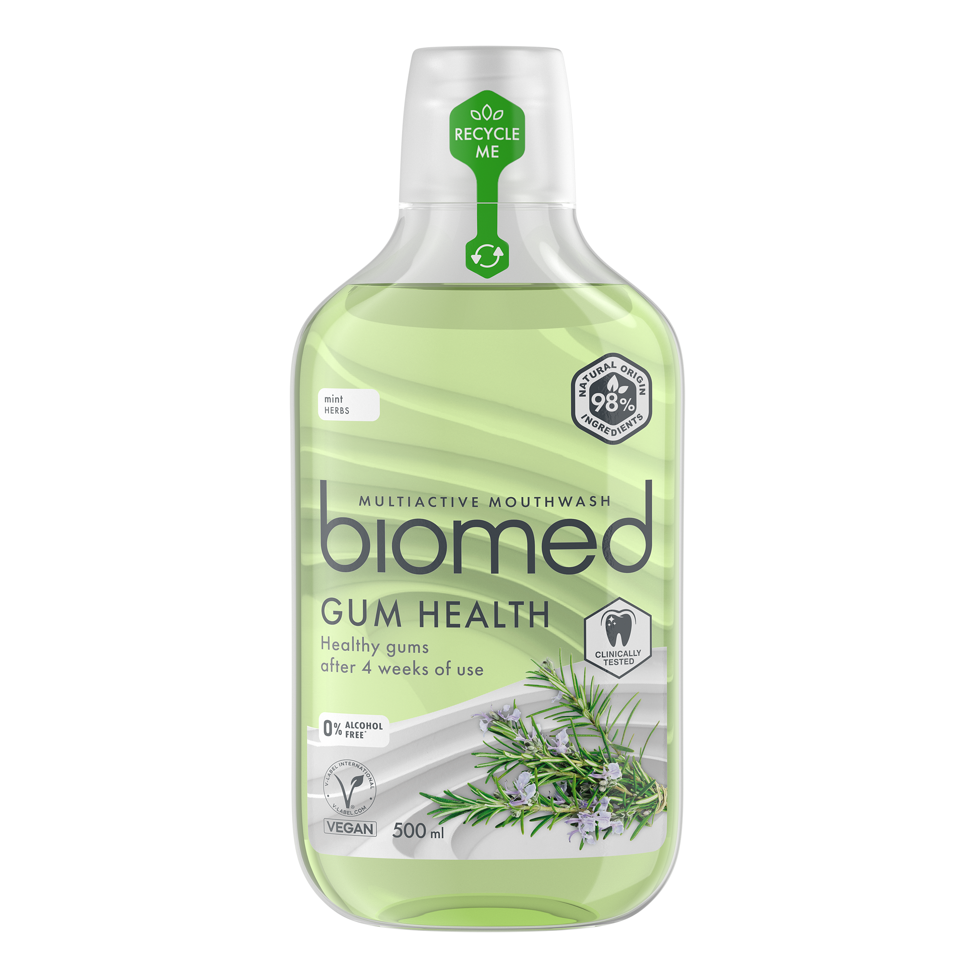 Apa de gura Gum Health, 500ml, Biomed