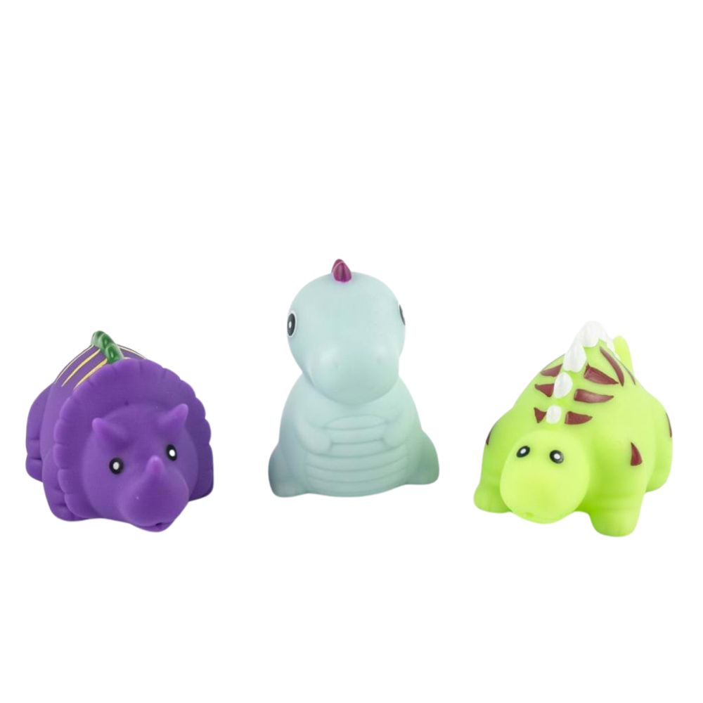 Set dinozauri cu led pentru baie, 9 luni+, Buddy & Barney