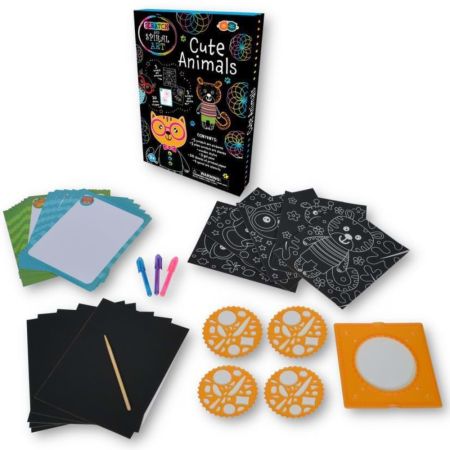 Set de creatie Scratch & Spiral