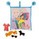 Set de joaca pentru baie, 3 ani+, Stickere imbracaminte, Buddy & Barney 600042