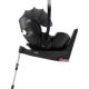 Scoica auto Baby Safe 5Z2 I-Size cu Baza Isofix Flex inclusa, 0 - 15 luni, Midnight Grey, Britax 600108