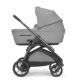 Carucior sistem 4 in 1 pentru copii Aptica Quattro, Satin Grey, Inglesina 600176