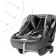 Carucior sistem 4 in 1 pentru copii Aptica Quattro, Satin Grey, Inglesina 600184