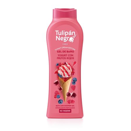 Gel de dus Yogurt con frutos rojas, 650ml, Tulipan