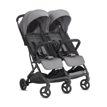 Carucior pentru gemeni Twin Sketch, Grey, Inglesina