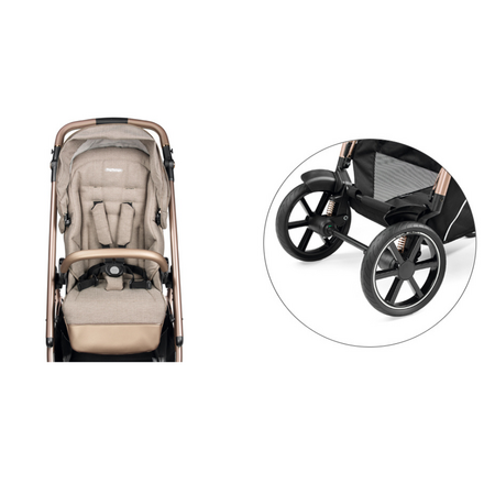 Carucior sport pentru copii Veloce, Mon Amour, Peg Perego 600420