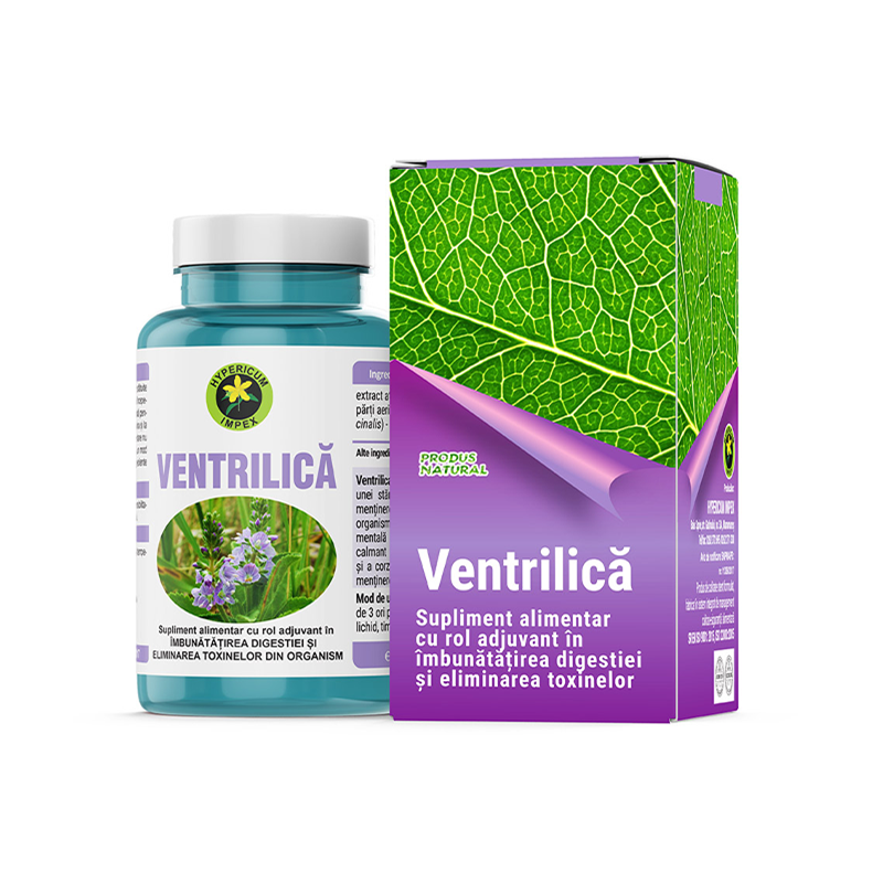 Ventrilica, 60 capsule, Hypericum