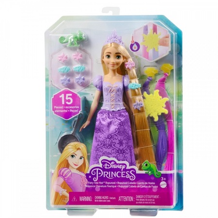 Set Papusa Printesa Rapunzel, +3 ani, Disney Princess 600544