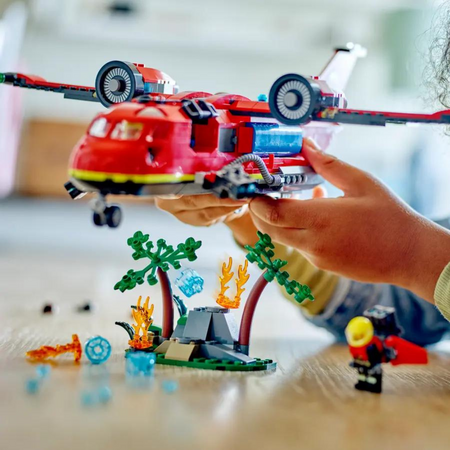 Avion de pompieri, +6 ani, 60413, Lego City 600856