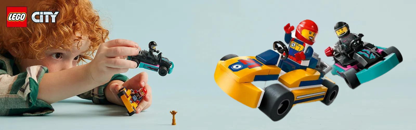 Carturi si piloti de curse, +5 ani, 60400, Lego City