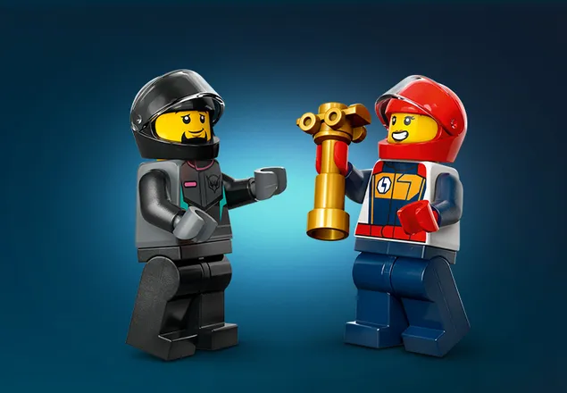 Carturi si piloti de curse, +5 ani, 60400, Lego City