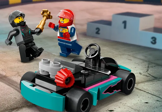 Carturi si piloti de curse, +5 ani, 60400, Lego City