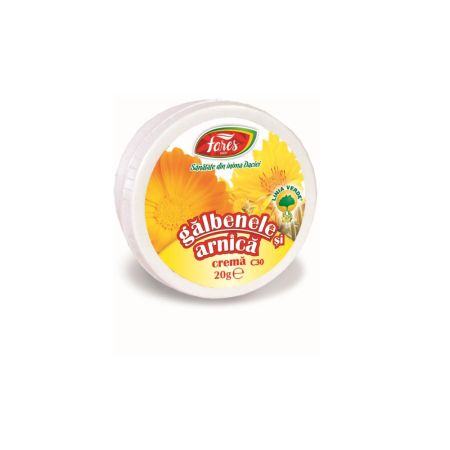 Crema galbenele si arnica, 20 g, Fares