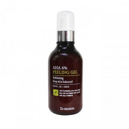 Gel de exfoliant cu acid AHA 6%