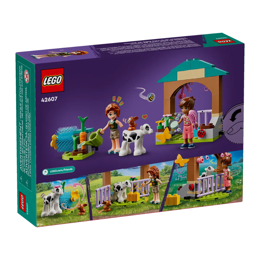 Staul pentru vitelul lui Autumn, 5 ani+, 42607, Lego Friends