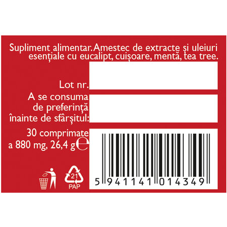 Biosept Plus, 30 comprimate, Fares 722635