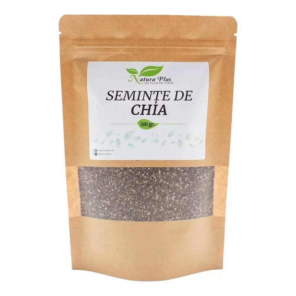 Seminte de Chia, 500 g, Natura Plus