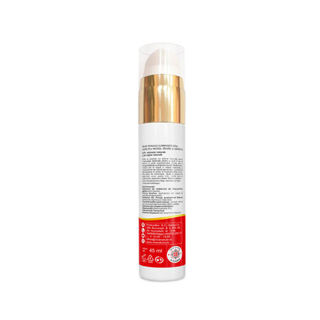 Crema pentru albit pete pigmentare si pistrui Alba ca Zapada, 45 ml, Vivanatura 765034