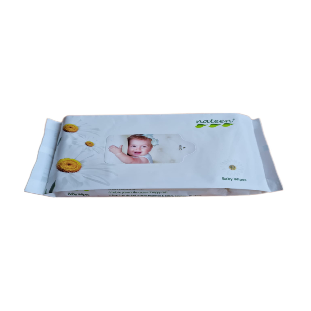 Servetele umede biodegradabile Baby Wipes, 40 bucati, Nateen