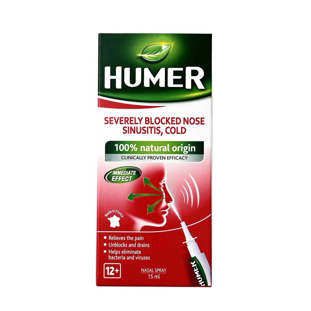 Spray nazal sinuzita, 15 ml, Humer
